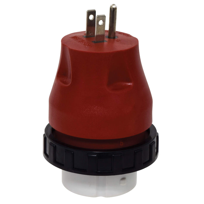 Valterra A10-1550DAVP Mighty Cord RV Electrical Adapter Plug & Locking Ring