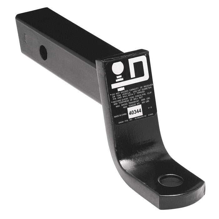 Fulton 40344 Draw-Tite Quick-Loading Ball Mount, 4" Drop, Black