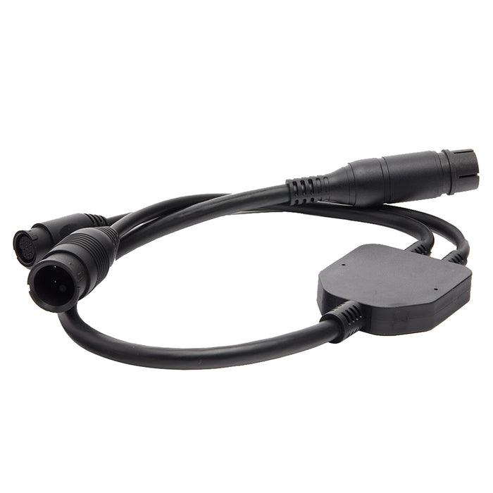 Cable adaptador Raymarine (25 pines a 9 y 8 pines) - Cable en Y para transductor DownVision y CP370 a Axiom RV