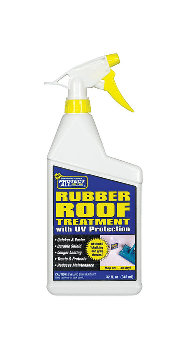 Protect All 68032 Rubber Roof Treatment With UV Blocker, 32 oz.