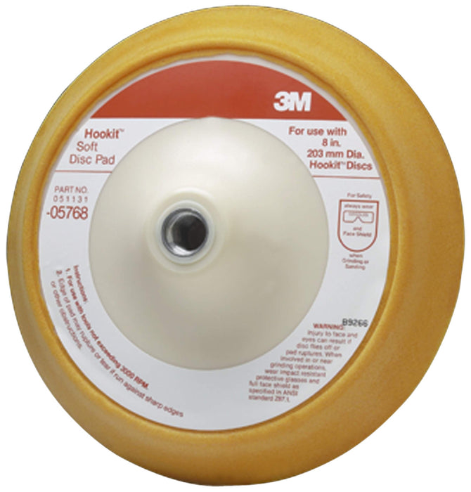 3M 5768 8" Hookit Soft Disc Pad