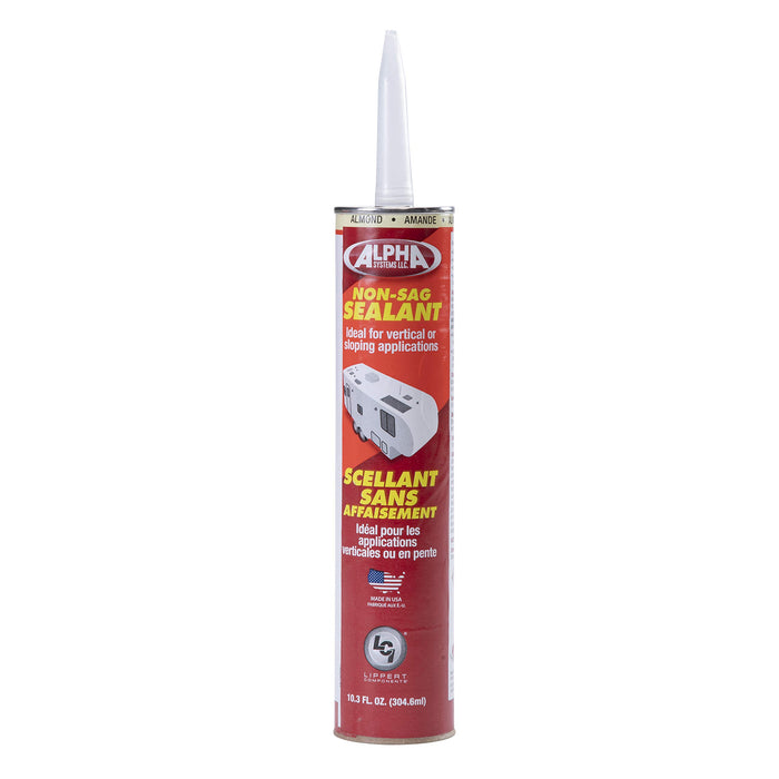Lippert 862161 Alpha Systems Low VOC Non-Sag Sealant, 10.3 oz., Almond