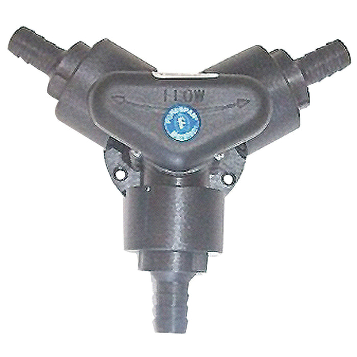Forespar 902001 Marelon Y-Valve, 1" Barbs