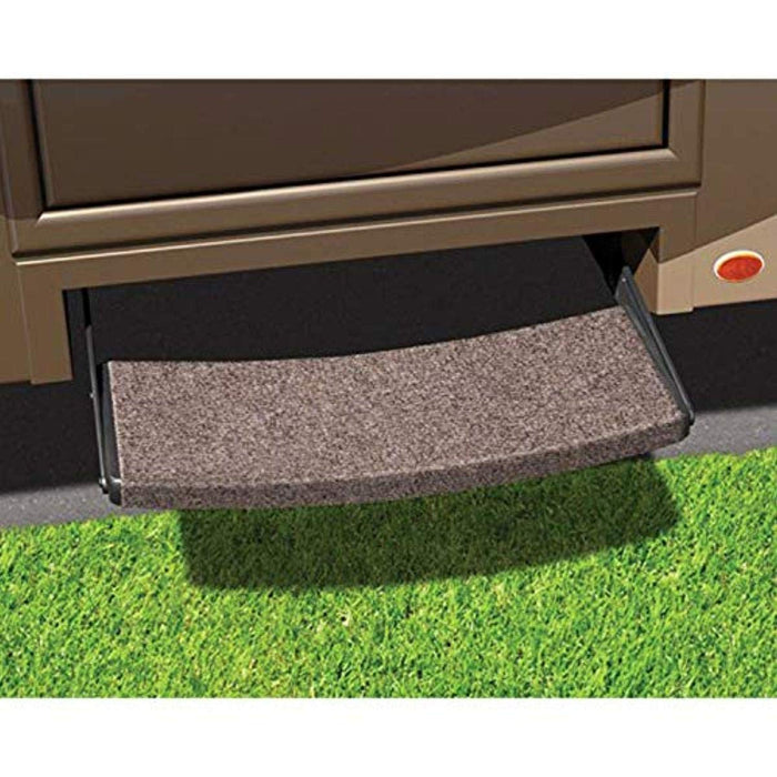 Prest-O-Fit 2-0393 Outrigger Universal RV Step Rug, Castle Gray