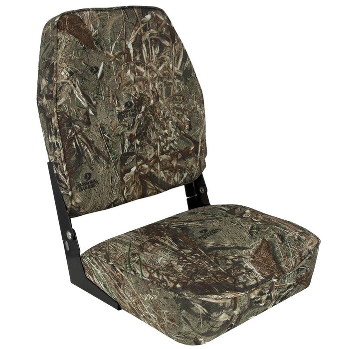 Springfield 1040647 High Back Folding Seat, Mossy Oak Duck Blind