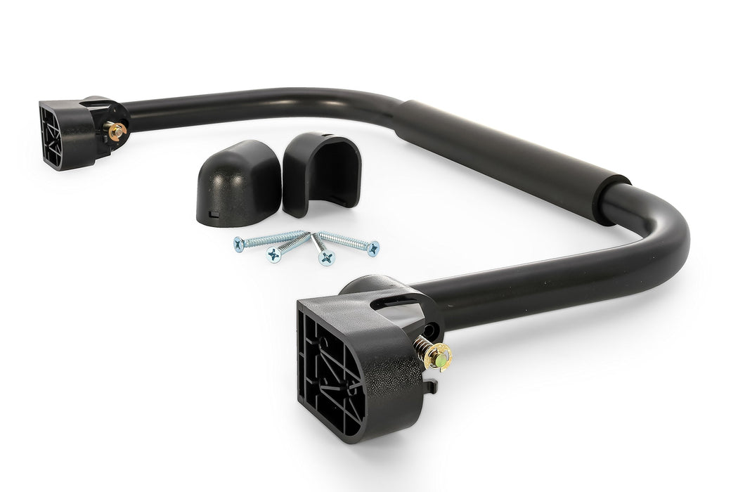 Camco 42197 Short Foldaway Grab Handle, Black