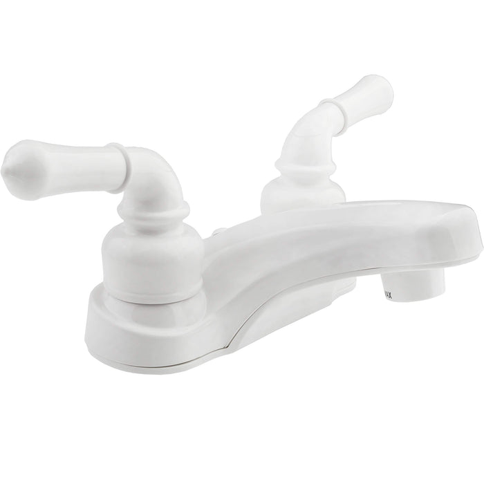 Dura Faucet DF-PL700C-WT Classical Lavatory Faucet, White