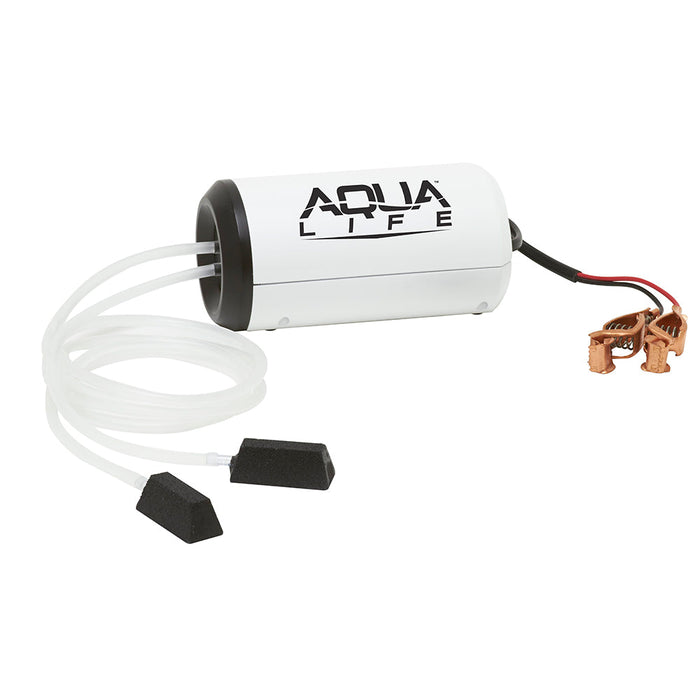 Aireador Frabill Aqua-Life® de doble salida, 12 V CC, capacidad superior a 25 galones