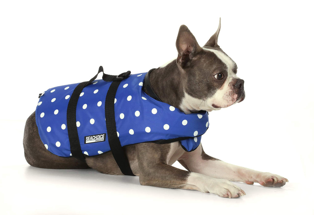 Seachoice Dog Life Vest Polka Dot
