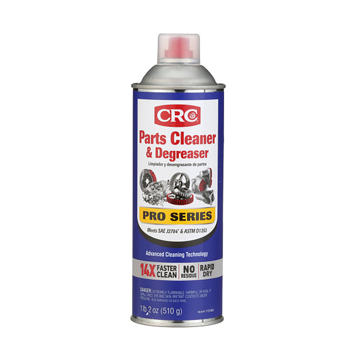 CRC 1751863 Parts Cleaner & Degreaser Pro Series, 18 oz.