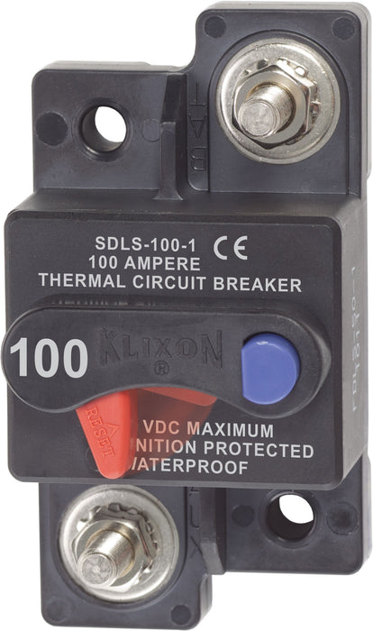 Blue Sea 7177 Klixon Circuit Breaker - Surface Mount 100A