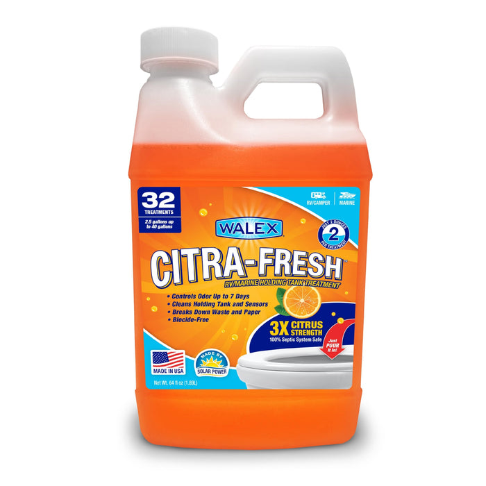 Walex Products CITRAFR64 Walex Liquid Black Tank Treatment, 64 oz.
