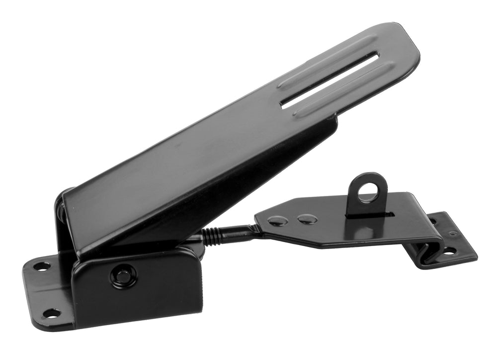 JR Products 11845 Fold Down Camper Latch & Catch, Black
