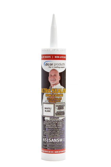 Dicor Corporation 651SANSW1 Ultra Sealant, White Non-Self Leveling