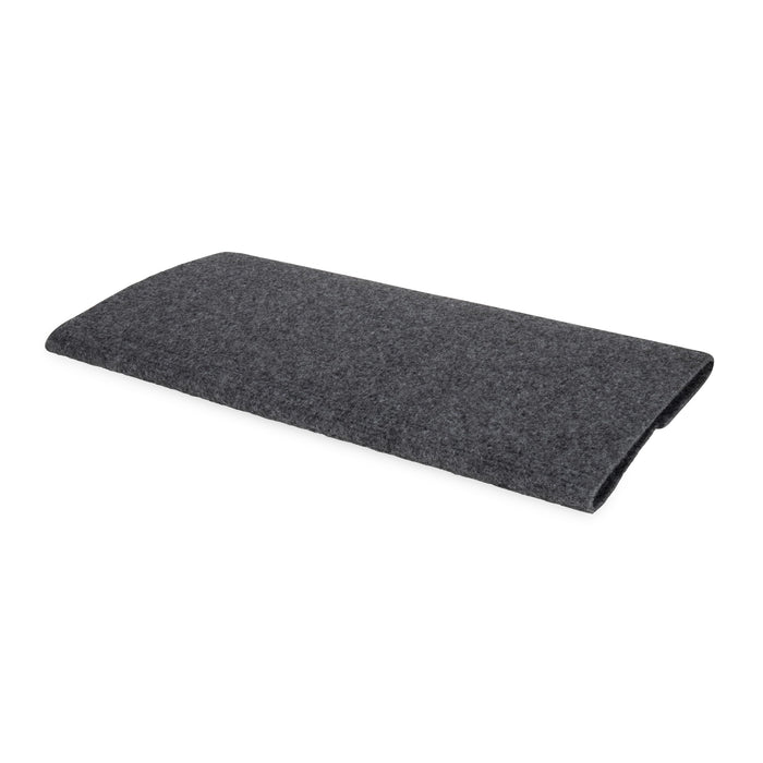 Camco 42925 Step Rug XL For Larger Manual or Electric RV Steps 18" Wide, Gray