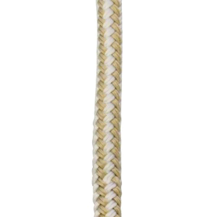 Sea Dog 302110006G/W-1 Premium Double Braided Nylon Fender Line, 3/8" Ã— 6', Gold/White pr.