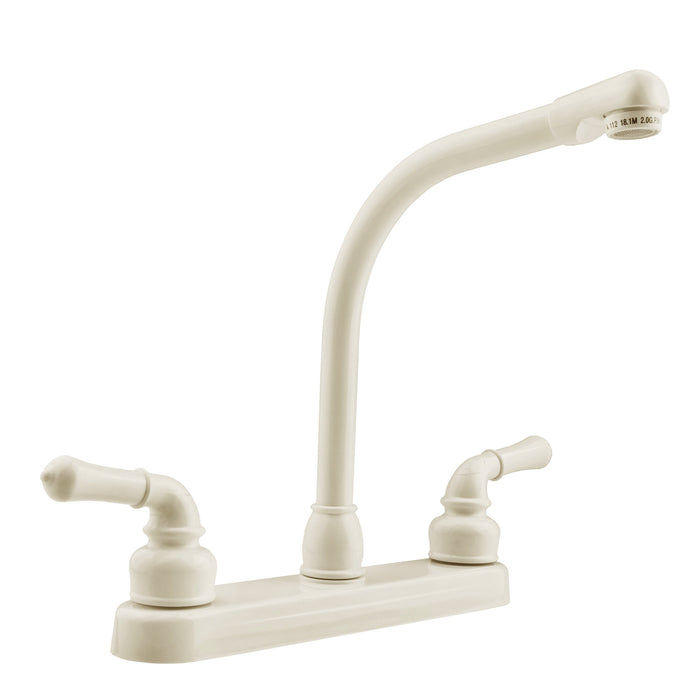 Dura Faucet DF-PK210C-BQ Classical Hi-Rise Kitchen Faucet, Bisque