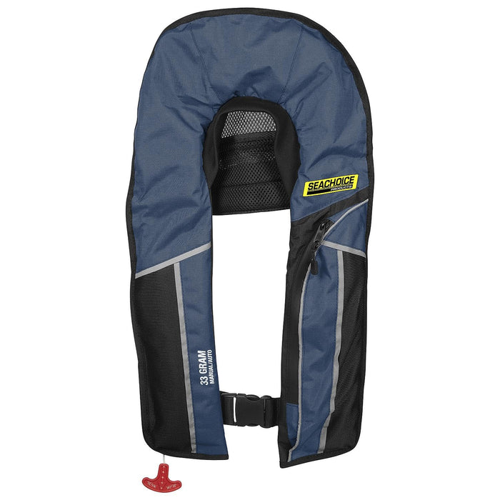 Seachoice 1214MA-BLUE 85863 Type V Premium Rip-Stop Inflatable PFD â€“ Adult, Universal