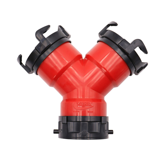 Valterra F02-2030 Red & Black 3" RV Rotating WYE Outlet Hose Joiner