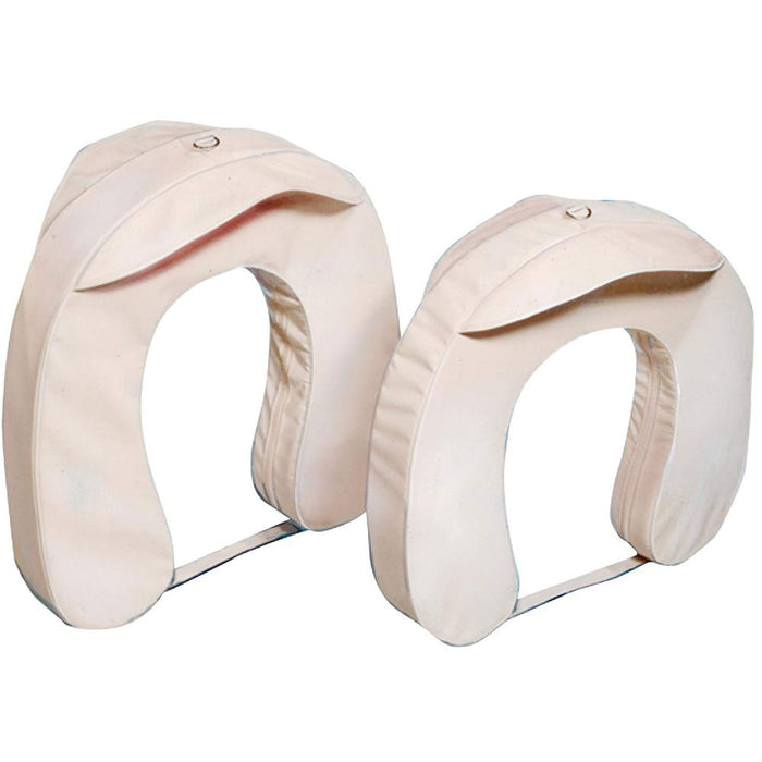 Cal-June 1040 Jim-Buoy U.S.C.G. Approved Premium Horseshoe Buoy w/ Sea Anchor, White
