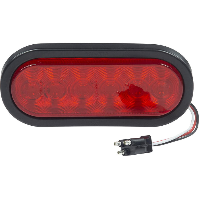 Seachoice STL12RKSCH 52831 LED 6" Oval Sealed Tail Light Kit For Flush Mount