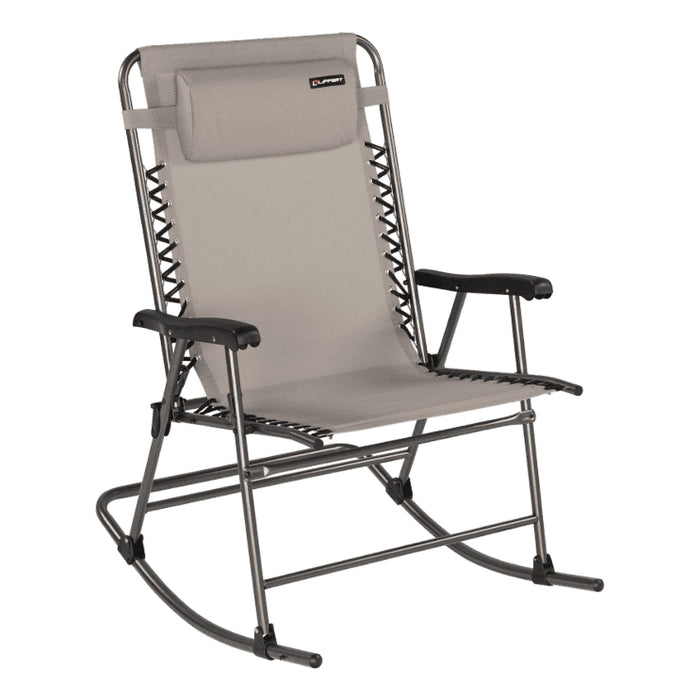 Lippert 2021123284 Stargazer Folding Rocking Chair, Sand