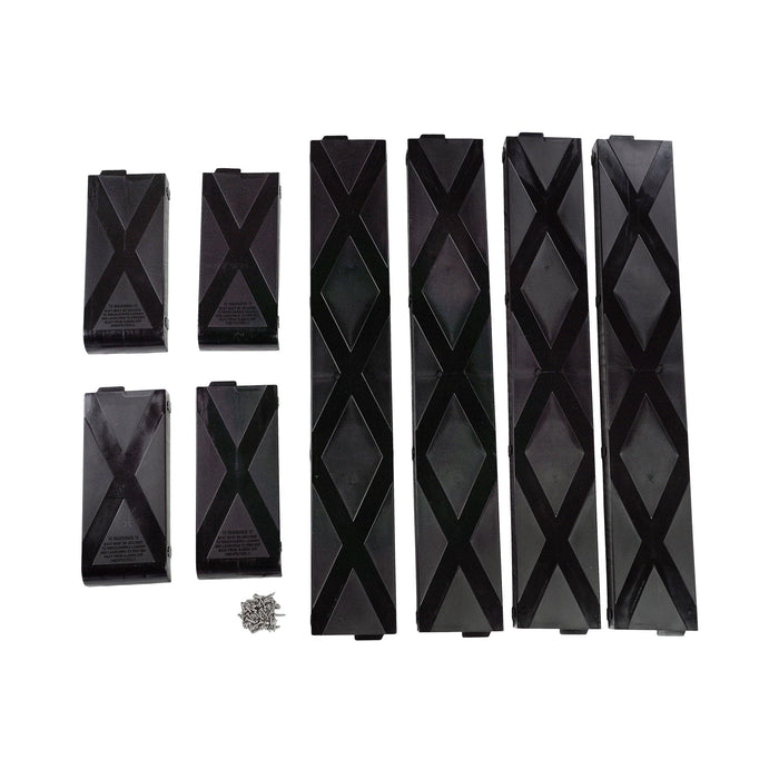 Tie Down Engineering 86295 Modular Bunk Glide On's Black