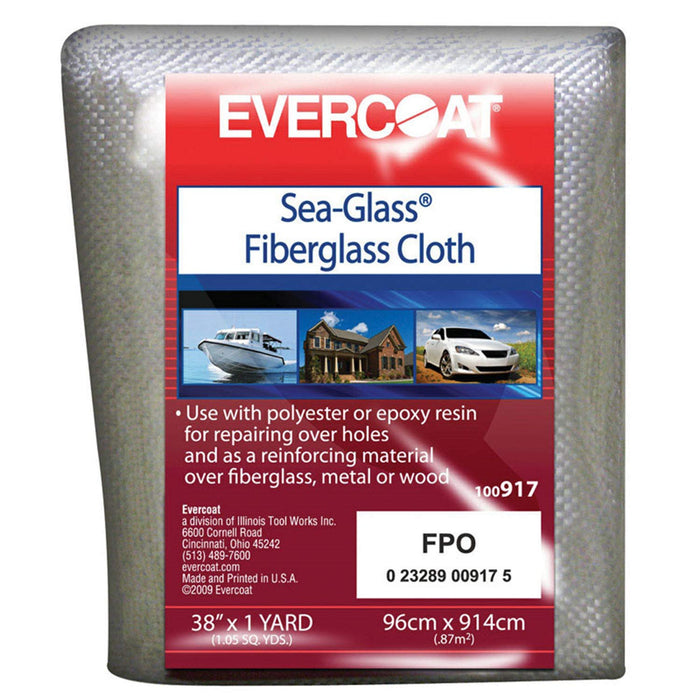 Fibre Glass-Evercoat 100917 Cloth 38" X 1 Yd 6 oz.