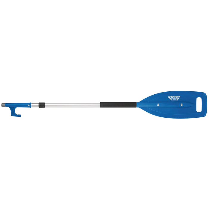 TRAC Outdoors 50471 Crooked Creek C11560 Blue 48" to 72" Telescoping Paddle Boat, Hook