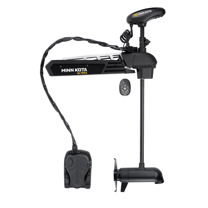 Minn Kota 1368894 Ultrex™ Bow Mount Freshwater Trolling Motor, 112 lbs. Thrust, 60" Shaft, 36 Volts w/Micro Remote, Foot Pedal & Dual Spectrum CHRP Sonar