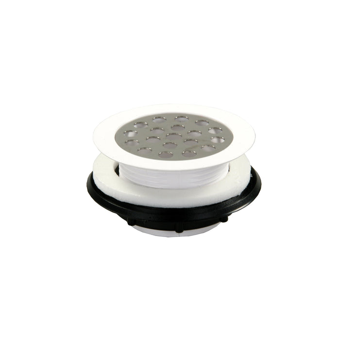 JR Products 95155 Strainer w/Grid, White