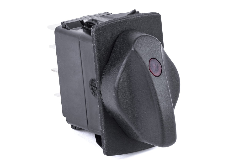 Sierra RS20020 Contura Rotary Switch, ON OFF ON Red Light