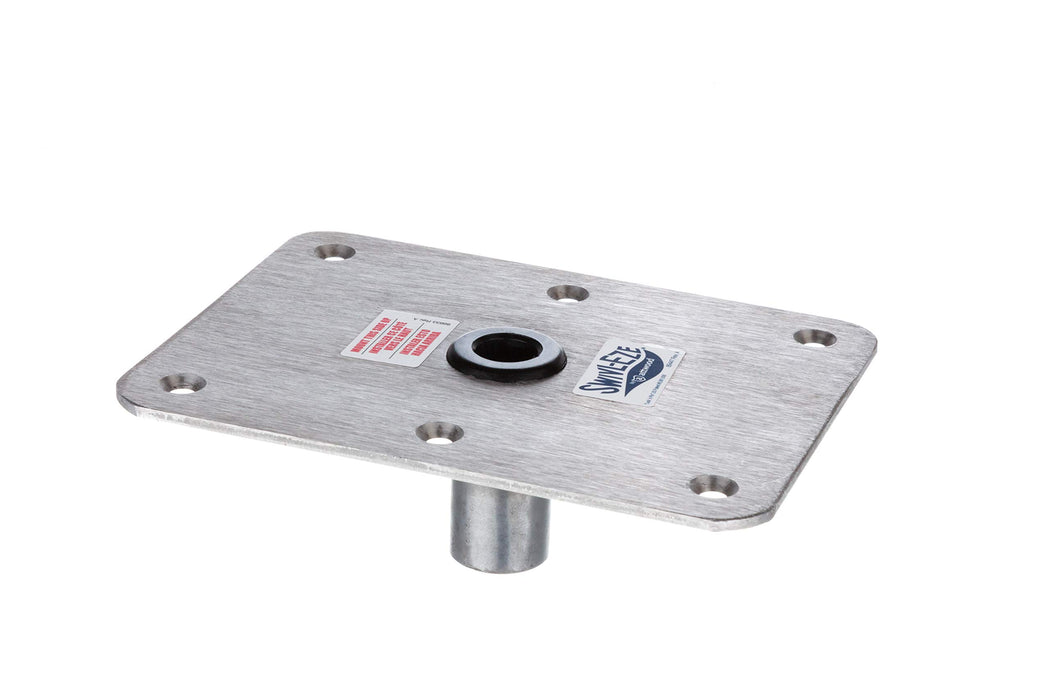Attwood SP-66839 Lock-N-Pin Base Plate 6" X 8"