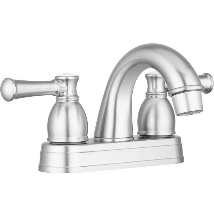 Dura Faucet DF-PL620L-SN Designer Arc Spout Lavatory Faucet, Satin Nickel