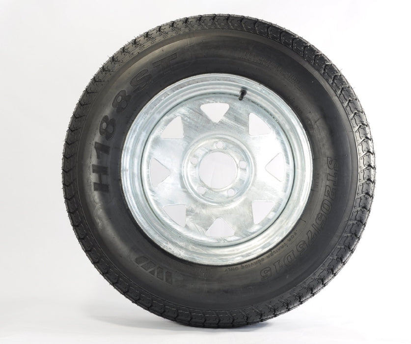 Loadstar Tires 3S450 Bias Tire & Wheel (Rim) Asm ST205/75D-14 5 Hole C Ply