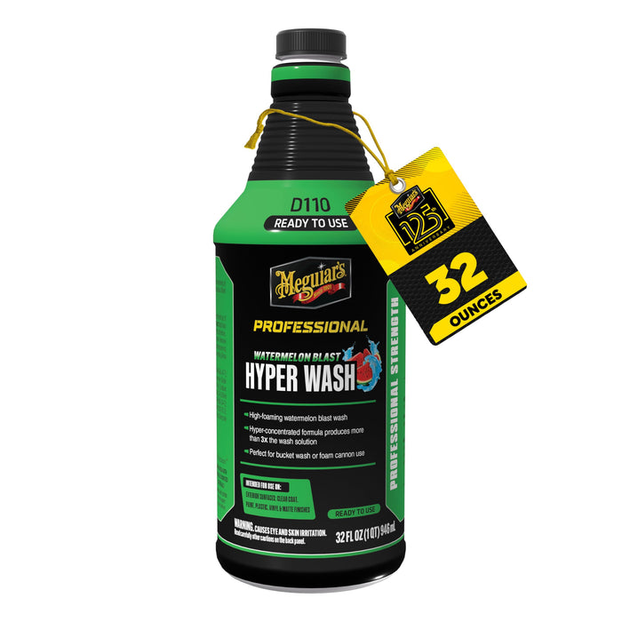 Meguiars DRTU11032 Meguiar's Professional Watermelon Blast Hyper Wash 32oz