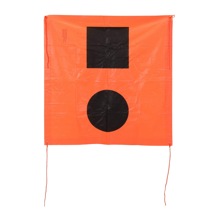 Seachoice 78341 3' x 3' Orange Distress Signal SOS Flag