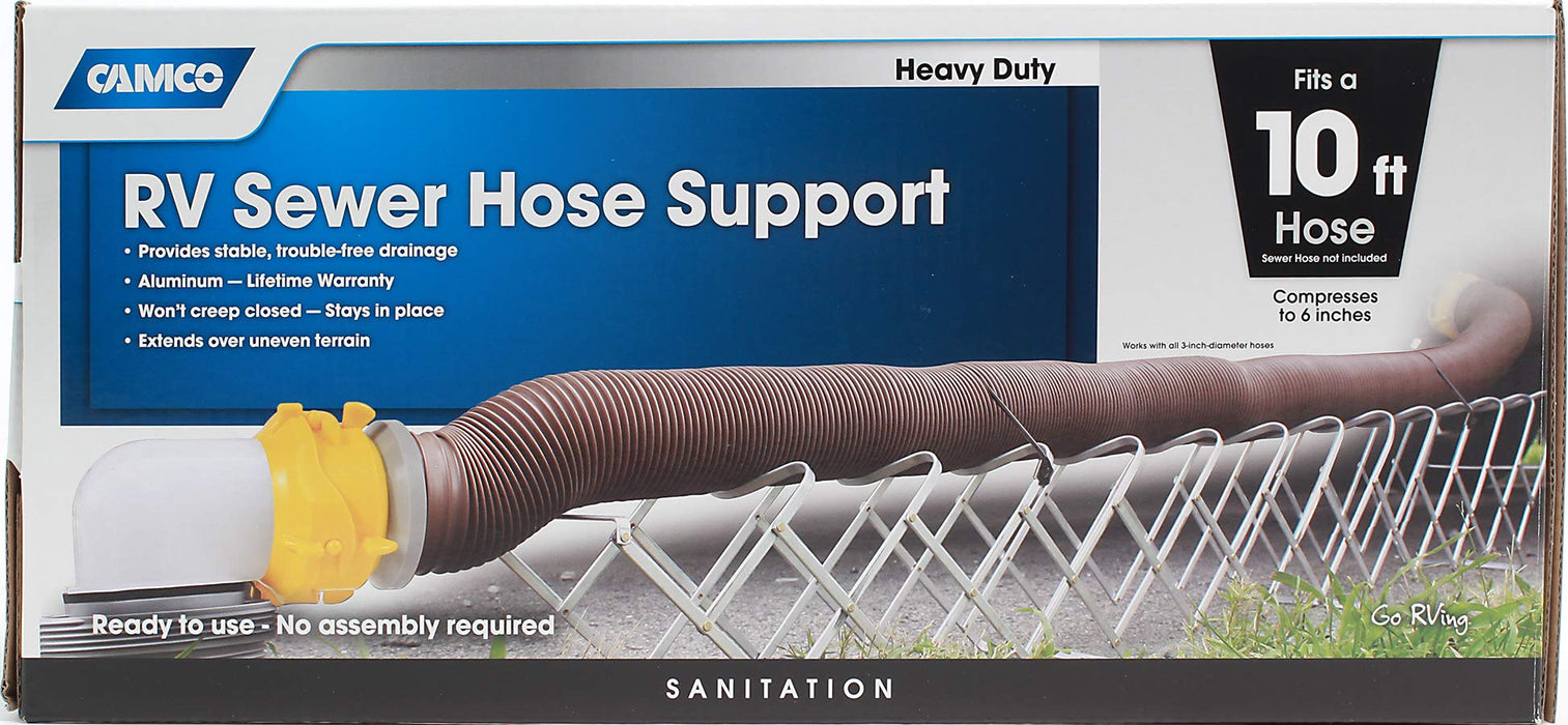 Camco 40351 Aluminum Folding Sewer Hose Support
