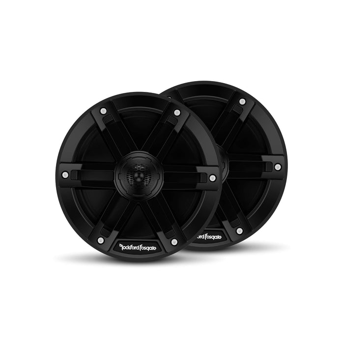 Rockford Fosgate M0-65B 6.5" Marine Grade Speakers, Black