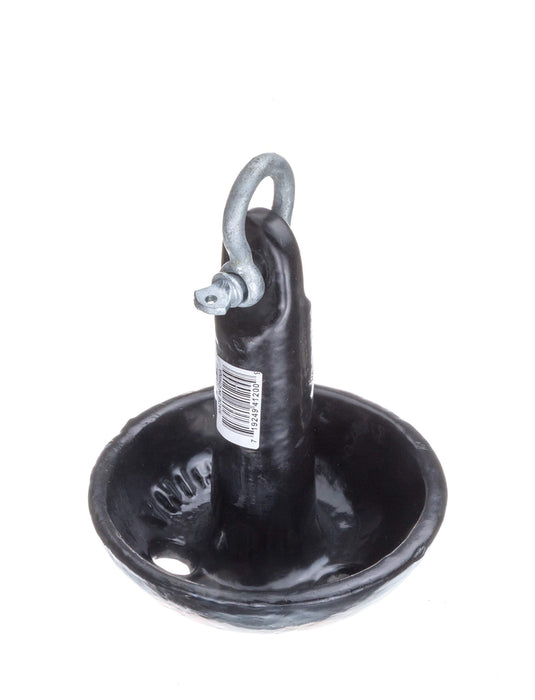 Seachoice 50-41200 Mushroom Anchor Black Vinyl Coated / 8 lbs.