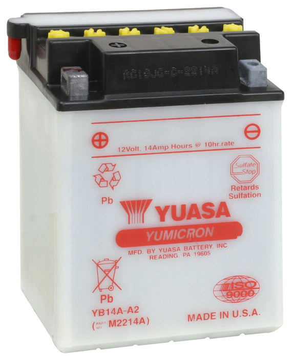 Yuasa Battery Inc. YUAM2214A Yuasa High Performance, Yumicron/Conventional