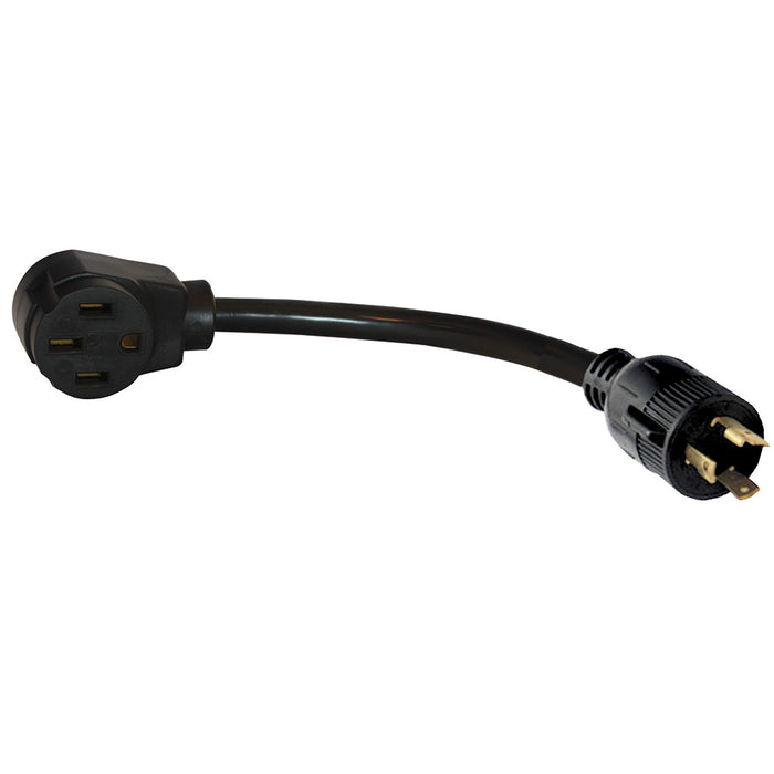 Valterra A10-G30350VP Dogbone Mighty Cord 12" Adaptor Cord for RV Generator
