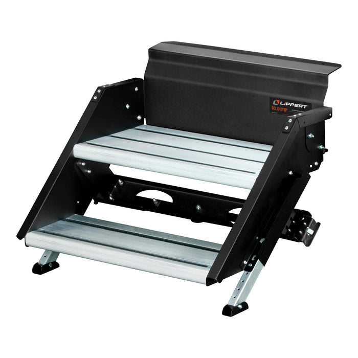 Lippert 733931 Solid Step, 2-Step, 26" W