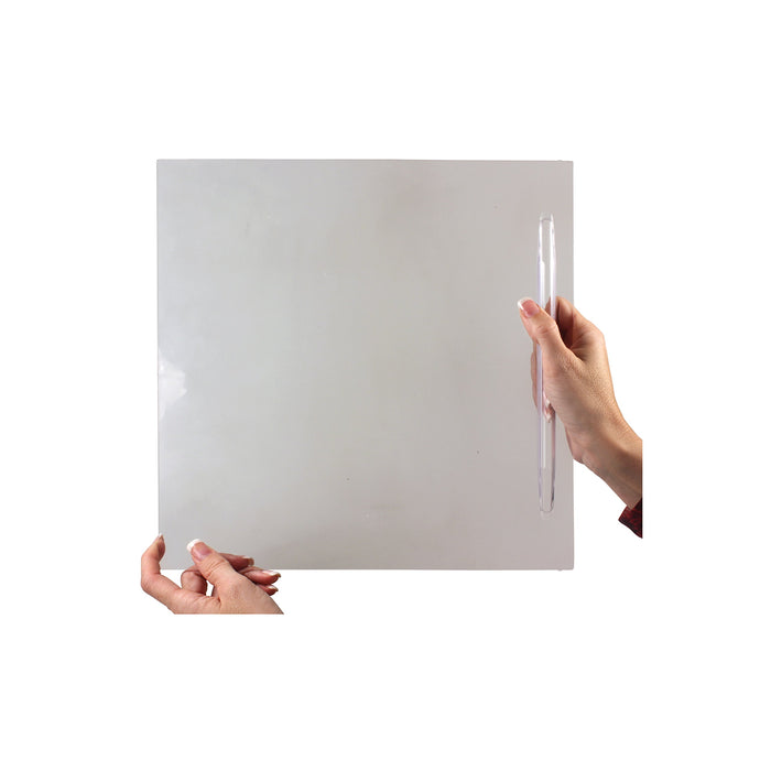 JR Products 11195 Clear RV Screen Door Slider Replacement for 12" Wide Tracks