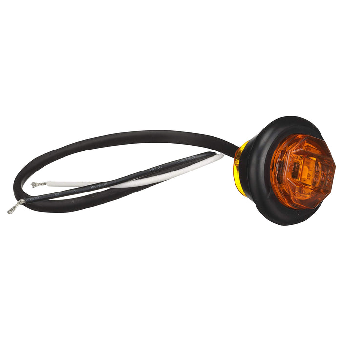 Seachoice MCL12AKSCH 52671 LED 3/4" Mini Sealed Marker/Clearance Kit Amber