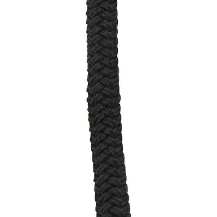 Sea Dog 302110006BK-1 Premium Double Braided Nylon Fender Line, 3/8" Ã— 6', Black pr.