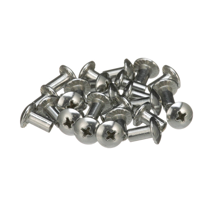 Seachoice SC2956 18-8 SS Phillips Barrel Nuts w/ Truss Head, 8-32 X 3/8 In., Pack of 25
