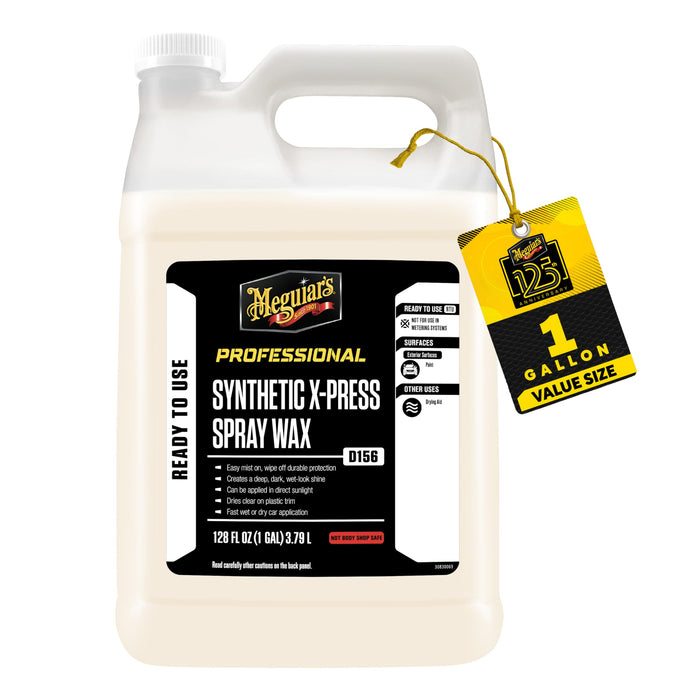 Meguiars D15601 Meguiar's Synthetic X-Press Spray Wax 1 Gallon