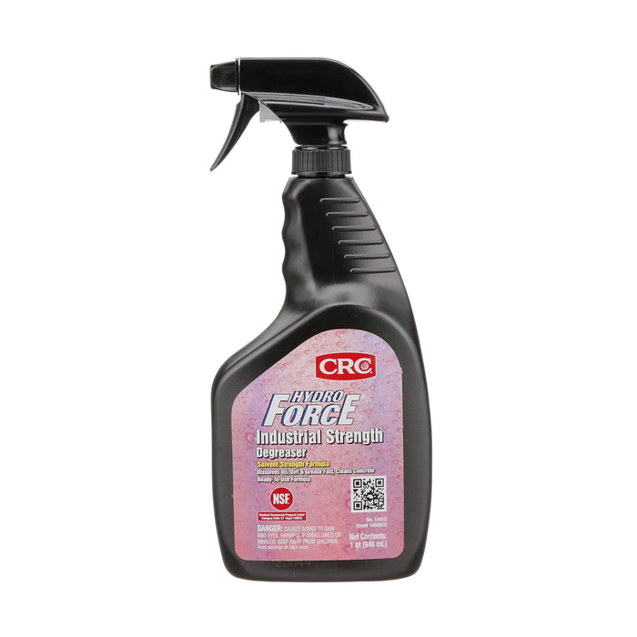 CRC 1004970 HydroForce Industrial Strength Degreaser, 32 Fl Oz