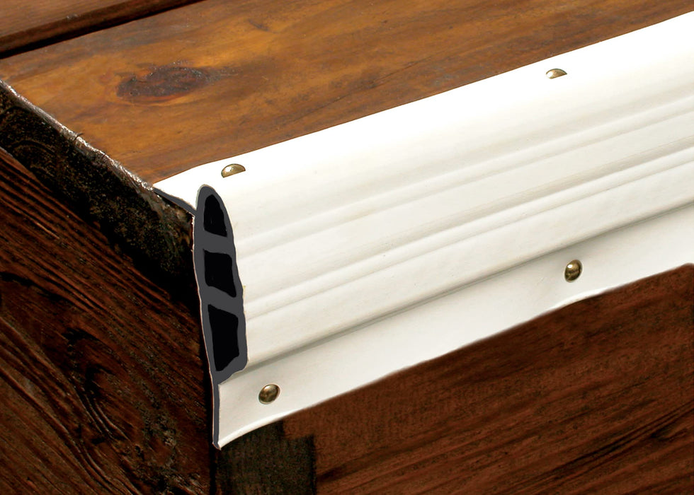 Taylor Made Products 46058 Taylor Heavy Duty Double Molded Edge Gard White